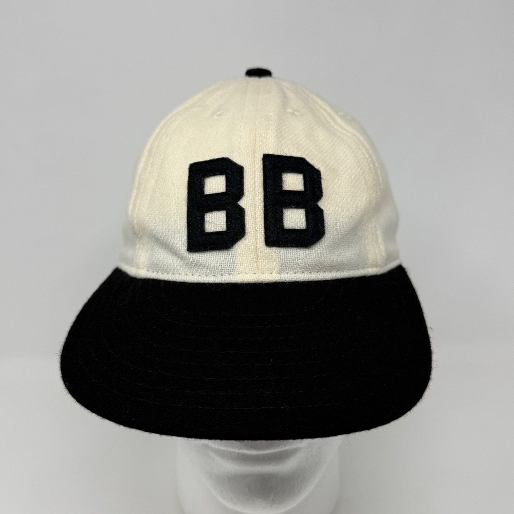 Ebbets Field Flannels Bustin Babe Ruth 8 Panel Wool Strapback Hat Made in USA